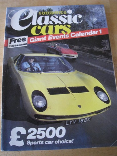 Classic cars apr 1984 sixties - 1984,
