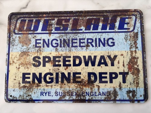 Weslake speedway garage man - speedway,