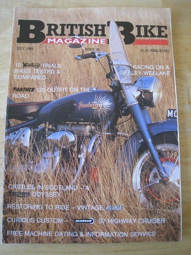 British bike jul 1989 norton - british,