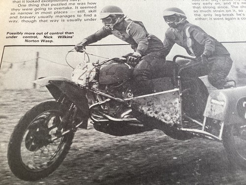 Norton wasp motocross sidecar - wasp,
