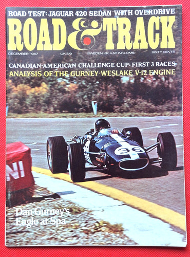 Road track dec 1967 - road, &