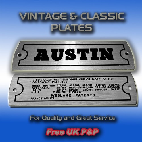 Austin weslake series - weslake, a