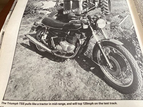 Triumph tss weslake heads - triumph,