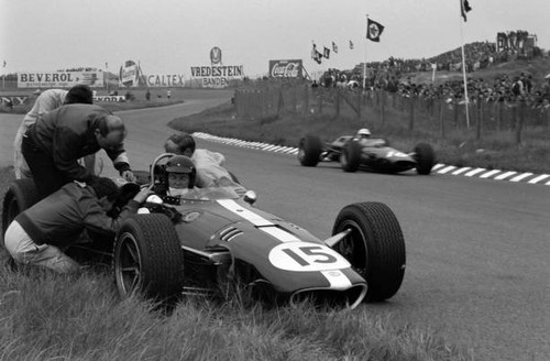 Dan gurney sits his - gurney,